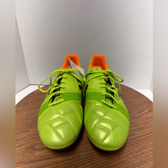 Adidas Men\'s Nitrocharge 1.0 TRX FG Ftball Soccer Solar Lime Cleats RARE Size 11 main image 10